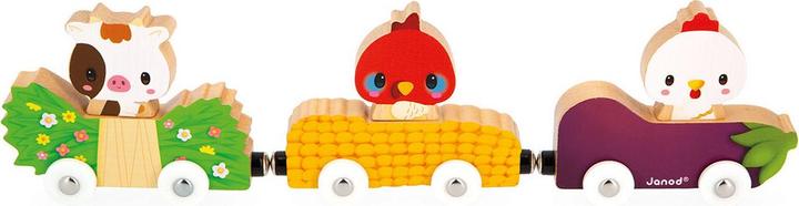 Actual product image Janod Magnetic farm animals