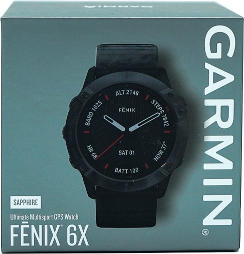 Image du produit Garmin Fenix 6 Sapphire Titanium (47 mm)