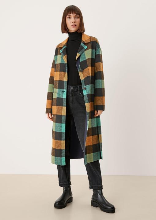 S.Oliver Outdoor-Mantel Mantel aus Wollmix