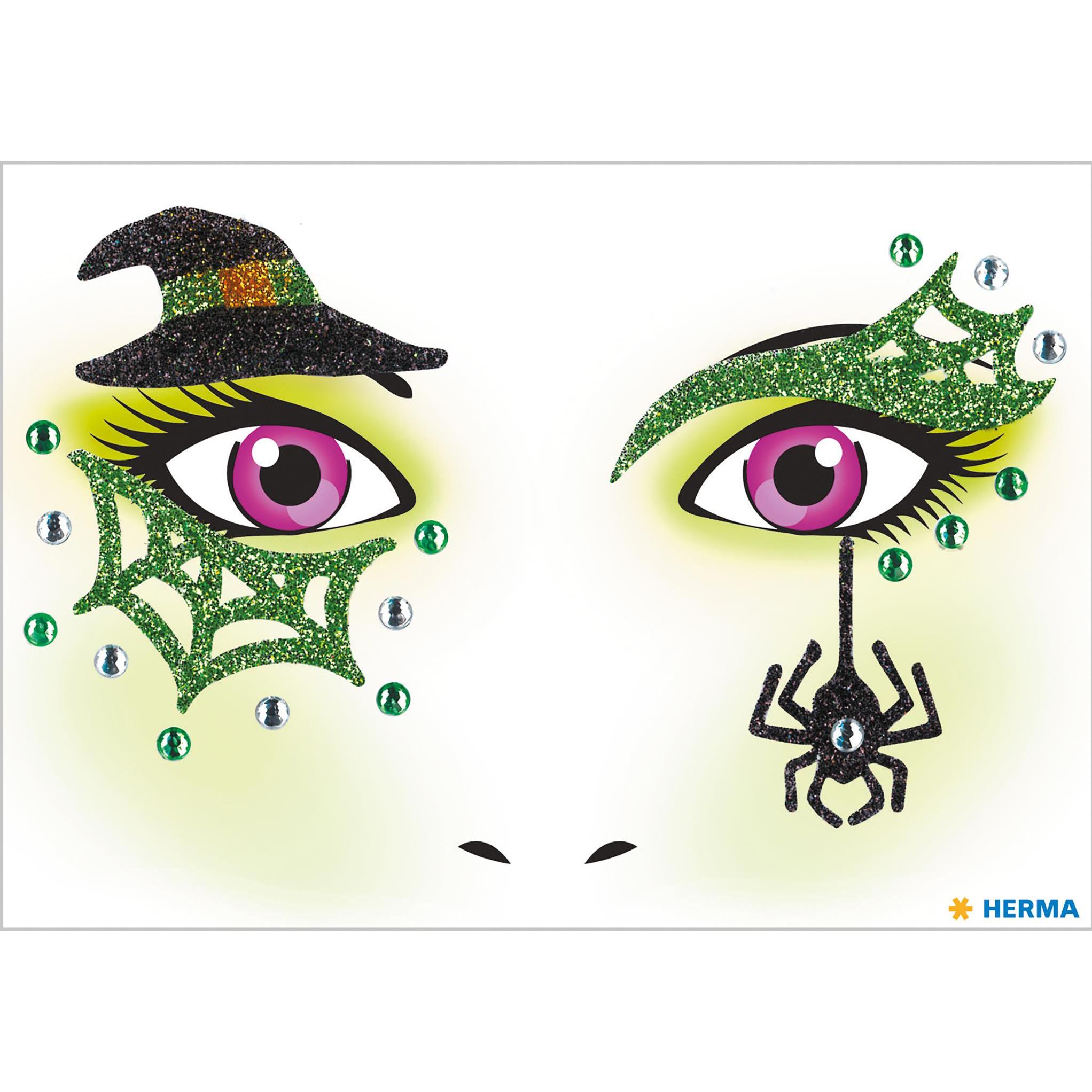 Thumbnail - Herma, Sticker, Face Art Hexe