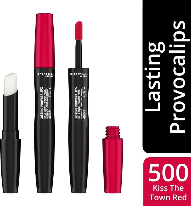 Produktbild Rimmel London Lasting Provocalips (500 Kiss The Town Red)