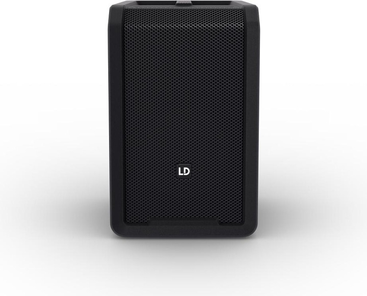 Produktbild LD Systems ANNY® 8 - Tragbarer Bluetooth® PA-Lautsprecher mit Akku und Mixer, Stage Black (Aktiv, 1x 80 W)