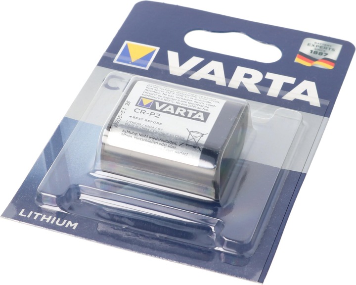 Produktbild Varta Photo Lithium (1 Stk., CRP2, 1450 mAh)