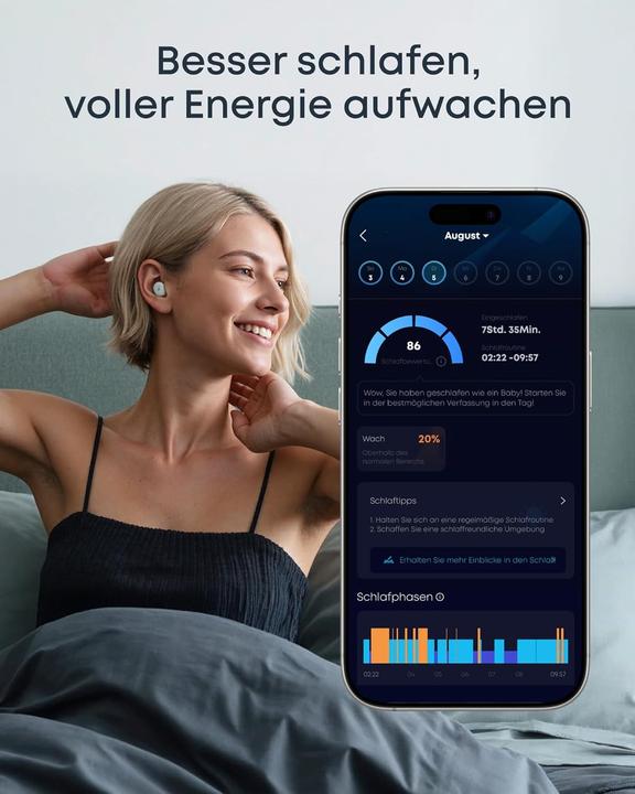 Immagine prodotto soundcore Sleep A30 (versione UE) (ANC, 9 h, Senza fili)