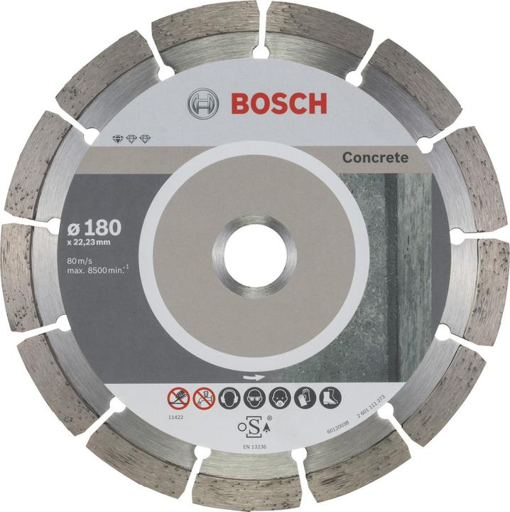 Actual product image Bosch Professional Zubehör Diamond saw blade standard f