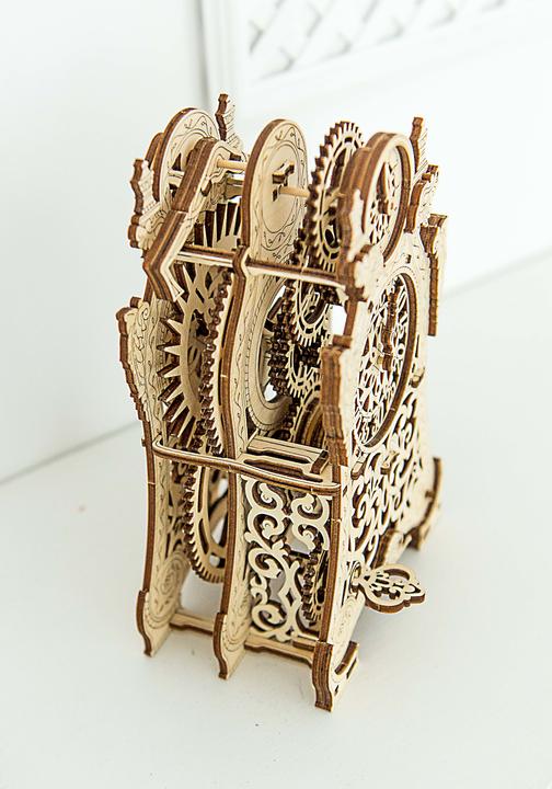 Actual product image WoodenCity Magic table grandfather clock