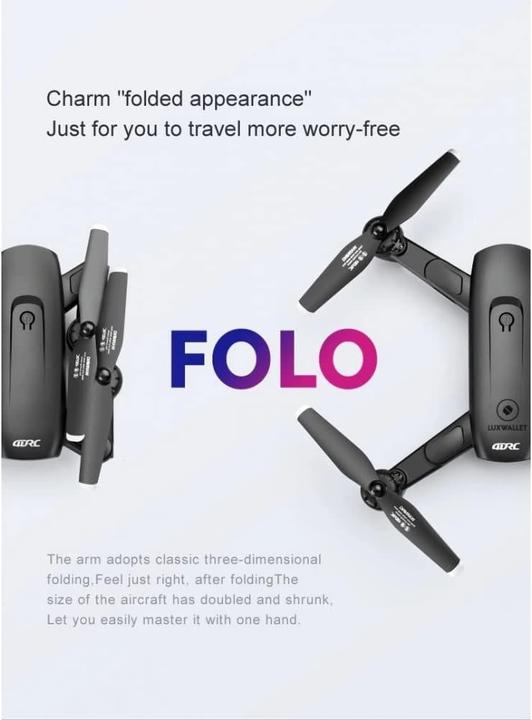 Actual product image Luxwallet HD Camera Drone with VR Goggles and Carrying Case, 30km/h Speed, 200m Range