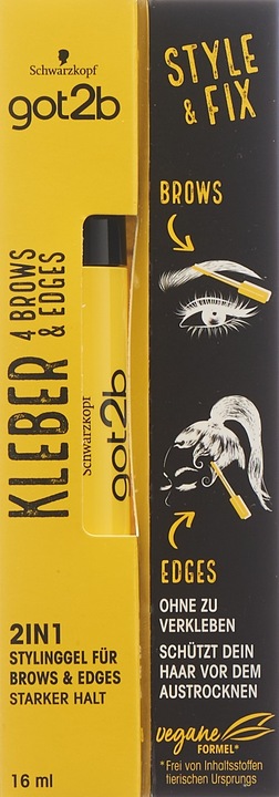 Produktbild Got2b 4 Brows & Edges (Haargel, 16 ml)
