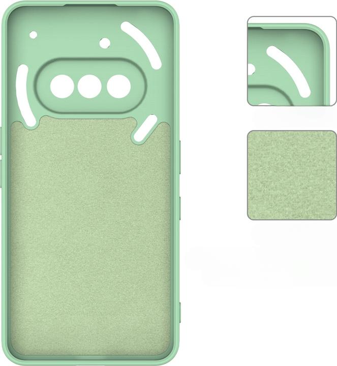 Produktbild Cover-Discount Nothing Phone (3a) - Silikon Gummi Hülle mit Riemen (Nothing Phone (3a))