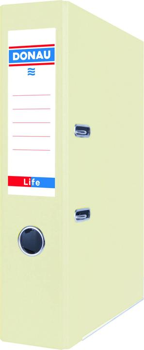 Produktbild Donau Ordner life, pastell, a4/75 mm, gelb