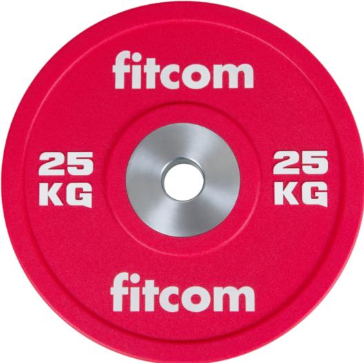 Actual product image Fitcom Competition Bumper Plates (1 x 25 kg)