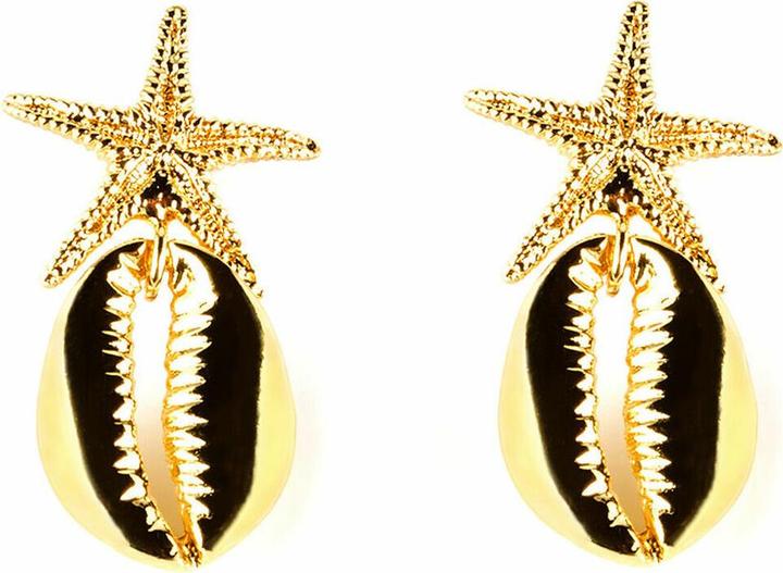 Fornells pendientes oro brillo 1 u