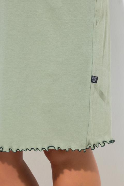 Produktbild Ulla Popken Bigshirts, 2er-Pack, Blüten/uni, geraffter Ausschnitt (62)