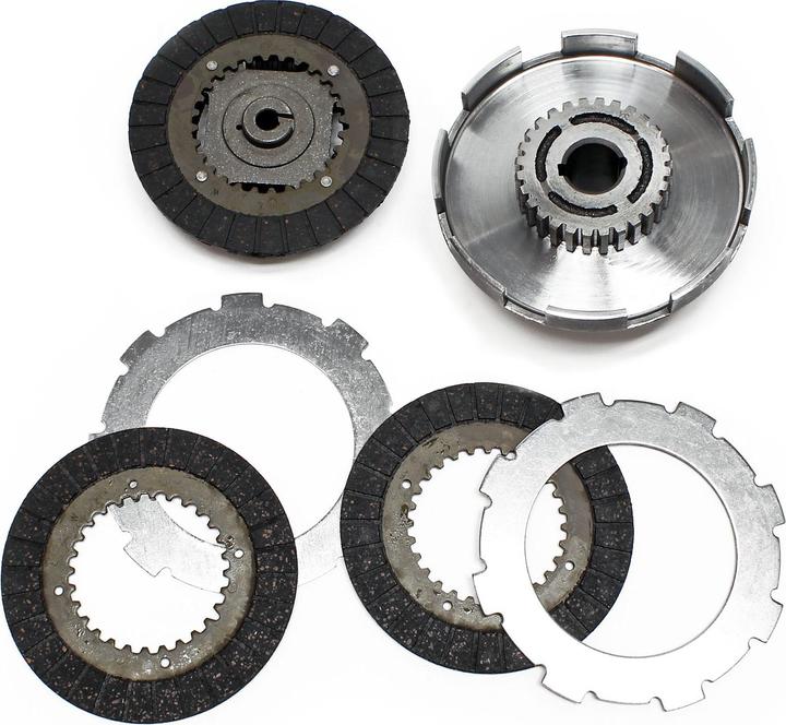 Produktbild Wiltec LIFAN Ölbadkupplung Fliehkraftkupplung Q2 5 - 6,5 PS Motoren GX140 GX160 GX200 (Gartenmaschinen Ersatzteile)