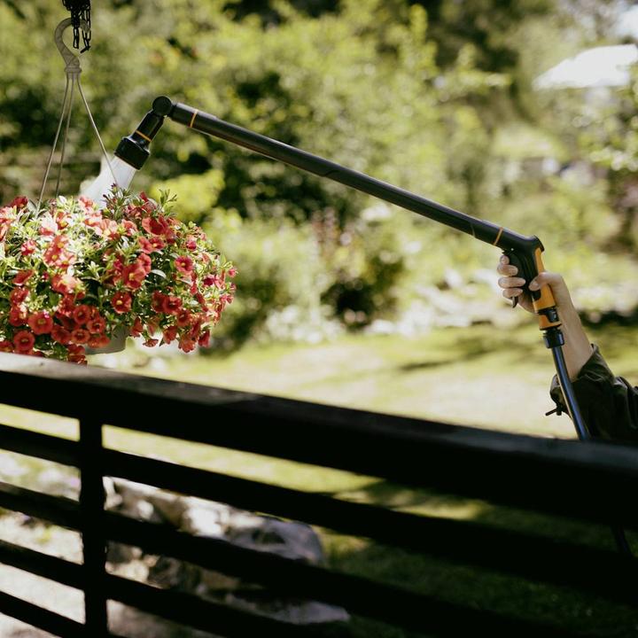 Image du produit Fiskars Lance d'arrosage à 2 fonctions, Tête de buse pivotante SoftGrip, Contrôle du débit avec régulateur