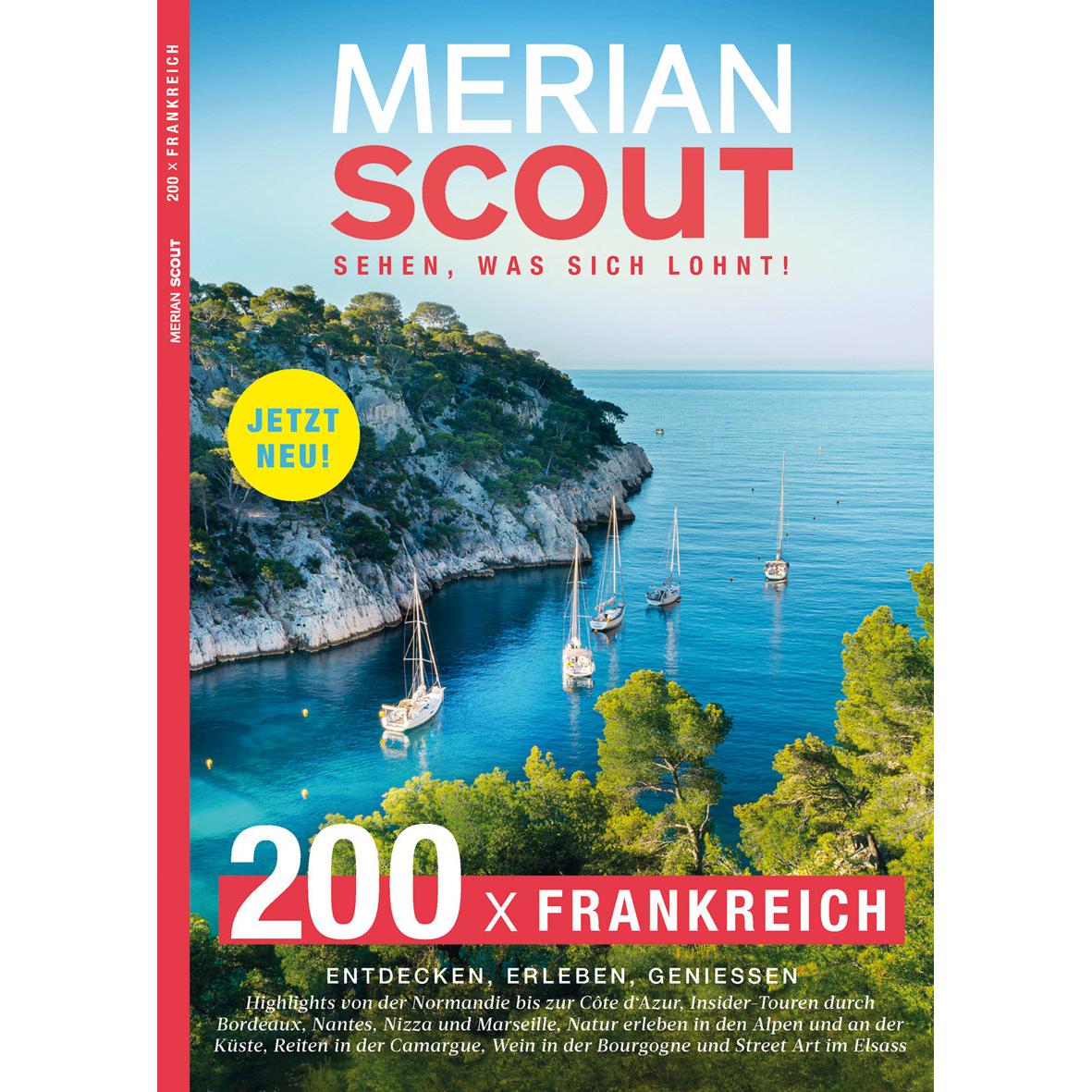 MERIAN Scout 16 200 x Frankreich, Ratgeber von Jahreszeiten Verlag