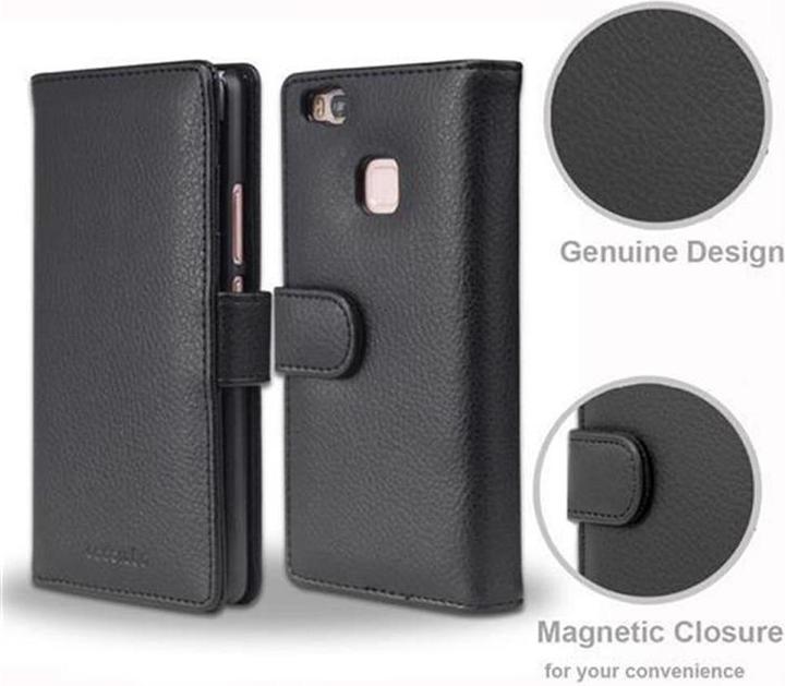 Productafbeelding Cadorabo Boek met 3 kaartsleuven Omslag (Huawei P9 Lite)