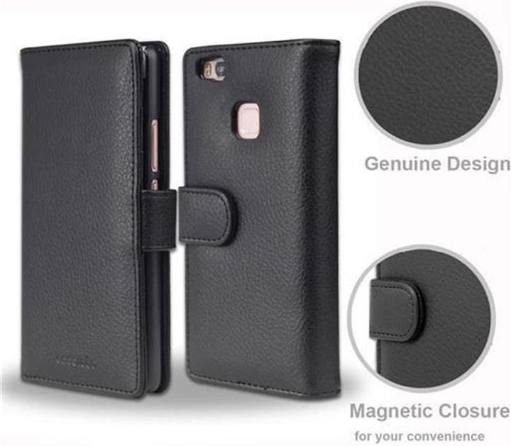 Actual product image Cadorabo Book with 3 card slots cover (Huawei P9 Lite)