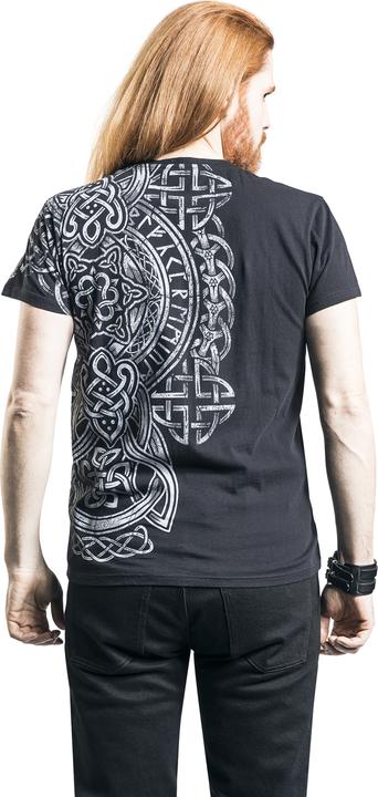 Produktbild Black Premium T-Shirt mit Print (L)