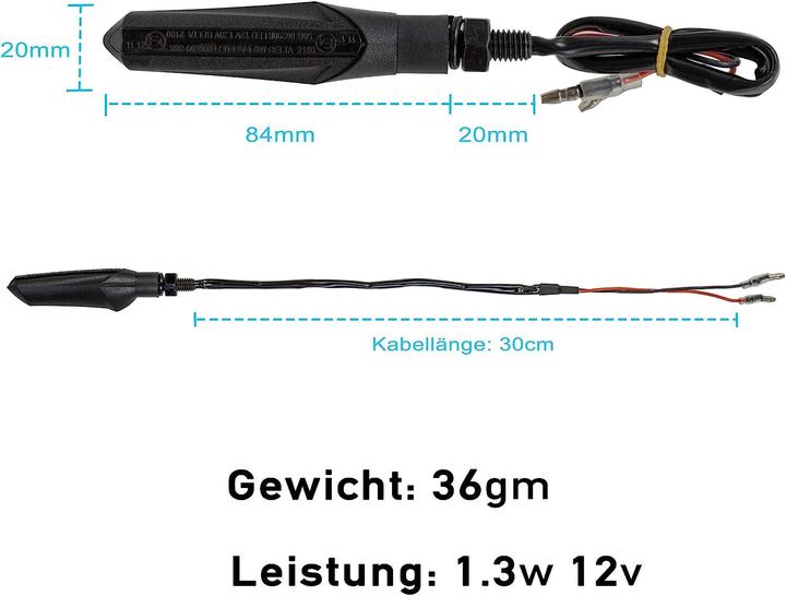 Produktbild Simda Pro LED Motorrad Blinker