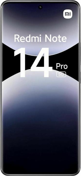 Produktbild Xiaomi Redmi Note 14 Pro 5G (256 GB, Midnight Black, 6.67", Dual SIM, 5G)