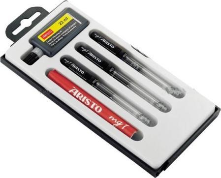 Image du produit Aristo Crayon à encre mg1 3 pièces (Noir, 3x)