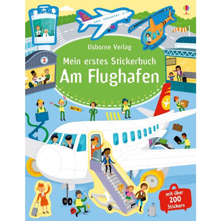 Actual product image Mein erstes Stickerbuch: Am Flughafen (German, Sam Smith, 2017)