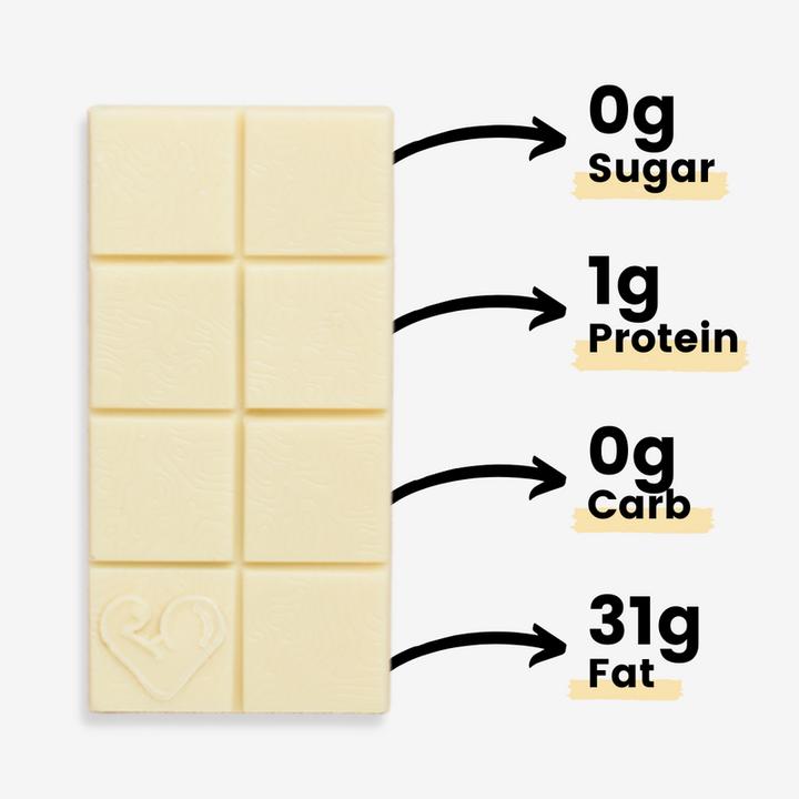 Produktbild Funky Fat Choc White + Bourbon Vanilla (500 g)