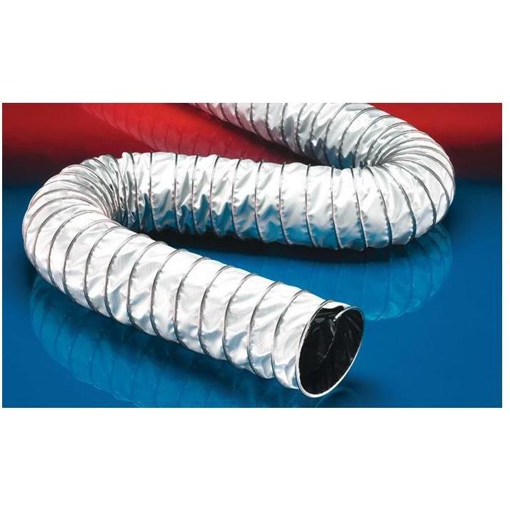 Norres, Industriestaubsauger Zubehör, Absaug- und Gebläseschlauch CP PTFE GLASS-INOX 471 EC 70 mm 82,00 mm 6 m