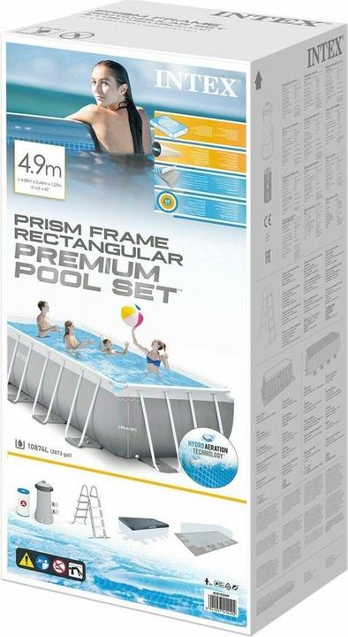 Actual product image Intex Pool Prism Frame (488 x 244 x 107 cm)