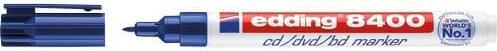 Produktbild Edding CD/DVD/BD Marker 8400 (Blau, 0.50 mm, 1 x)