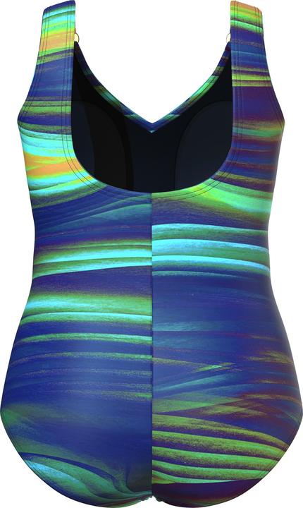Image du produit Ulla Popken Maillot de bain, fronces, bonnets souples, matière recyclée (60)