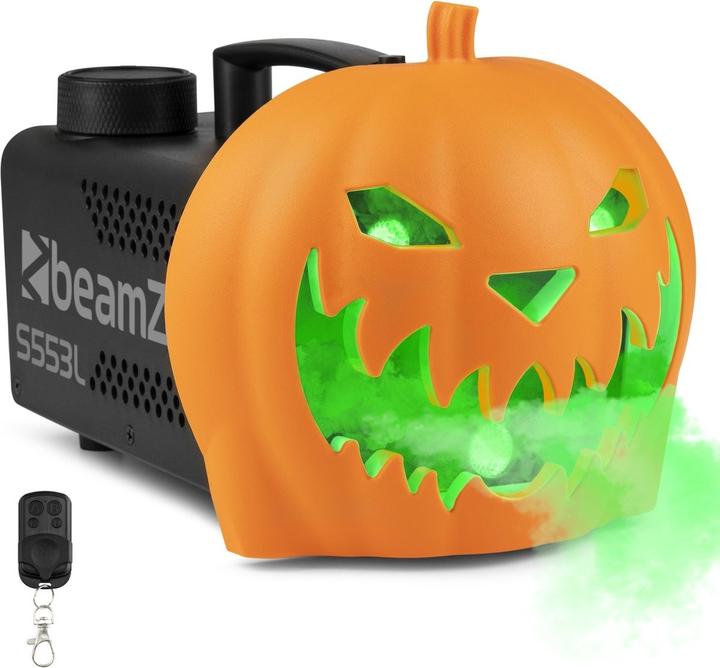 BeamZ Rookmachine Halloween - Pompoen rookmachine met LEDâ€™s - Voor Halloweenfeestjes - met
