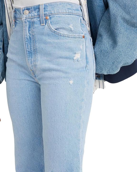 Produktbild Levis Ribcage Bells Medium Indigo - Worn In (W31/L32)