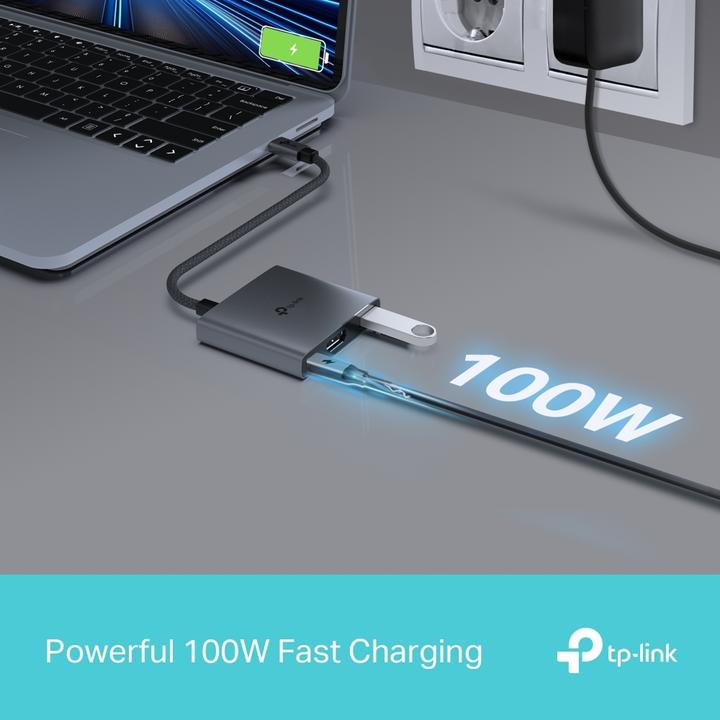 Actual product image TP-Link USB TYPE-C 3-PORT HUB (USB-C, 3 ports)
