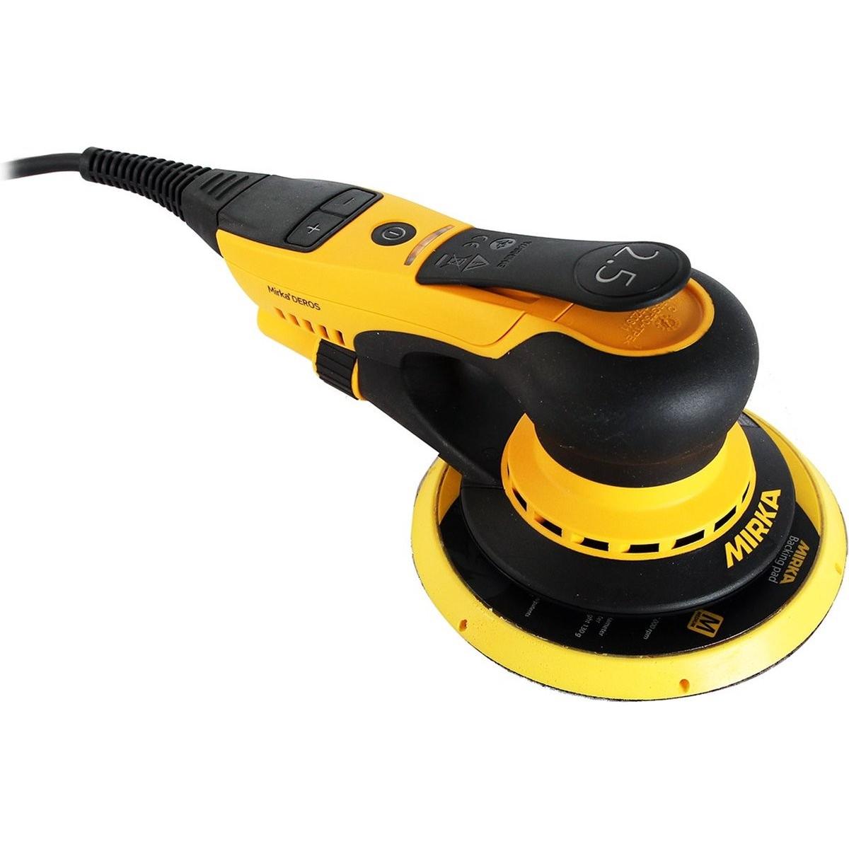 Mirka, Rettificatrice + lucidatrice, Elettore. Slide Excenter 2,5mm (Levigatrici rotorbitali, 350 W)