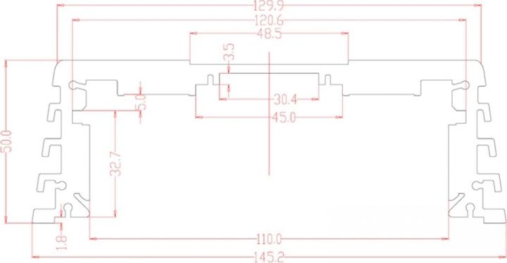 Produktbild Ampire Endstufe, 1x 500 Watt, Class D (3.Generation) (Mono-Verstärker)