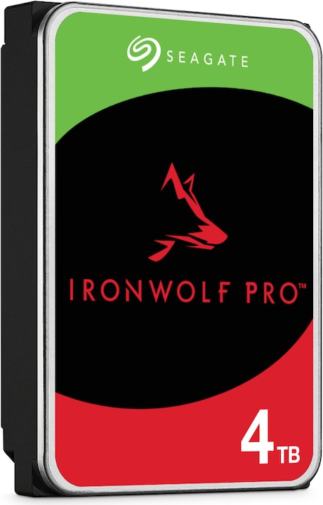 Productafbeelding Seagate IronWolf Pro ST4000NT001, 3,5", 4000 GB, 7200 giri/min (4 TB, 3.5", CMR)