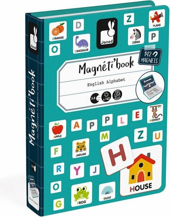 Produktbild Janod Magnetibook Englisches Alphabet (Englisch)