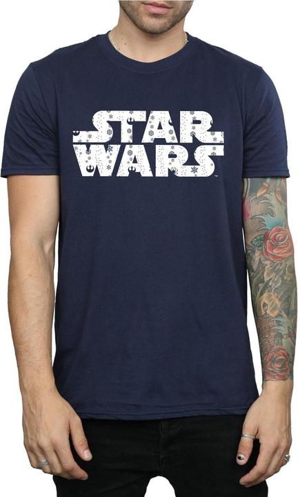 Image du produit Star Wars - T-shirt CHRISTMAS LOGO - Homme (S)