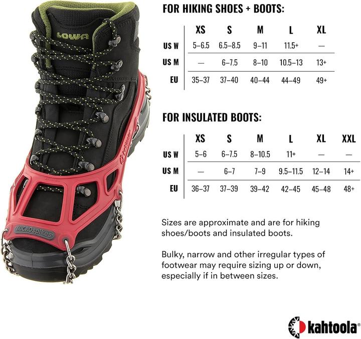 Produktbild Kahtoola Microspikes red Crampons (49 - 50)