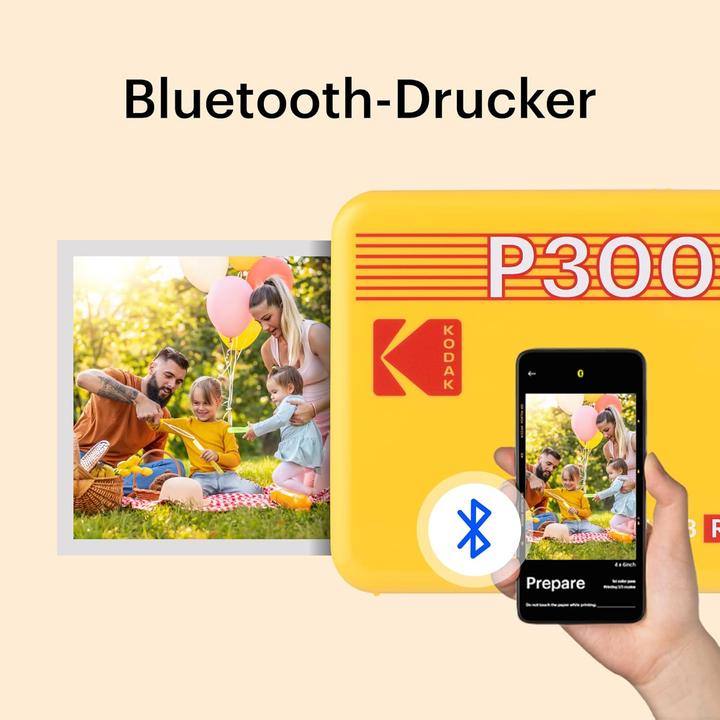 Actual product image Kodak Mini 3 Square Retro (Thermal printing, Colour)