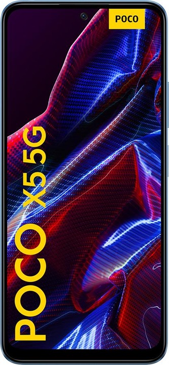 Produktbild Xiaomi Poco X5 (128 GB, Blau, 6.67", Hybrid Dual SIM, 48 Mpx, 5G)