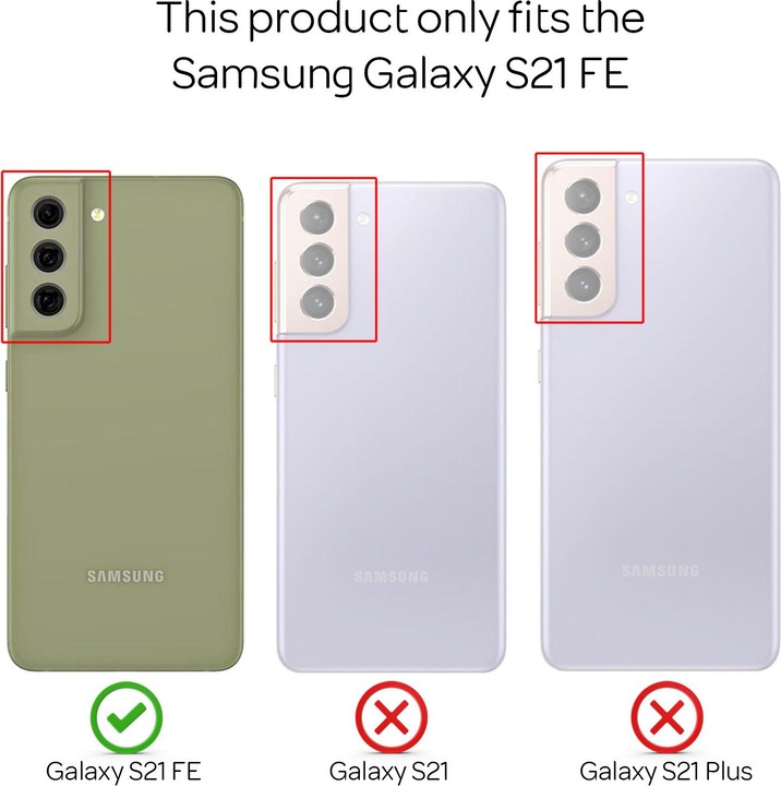 Image du produit Nalia Coque Brillante (Samsung Galaxy S21 FE)