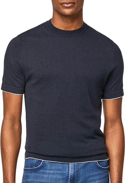 Actual product image Hackett Cott Silk Knit Tshirt Pullover (3XL)