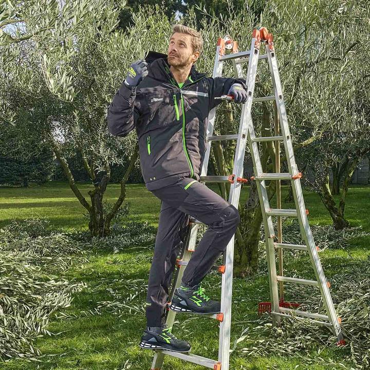 Image du produit Upower Chaussures Egon Gris Vert Bass Numéro (S1P, 46)