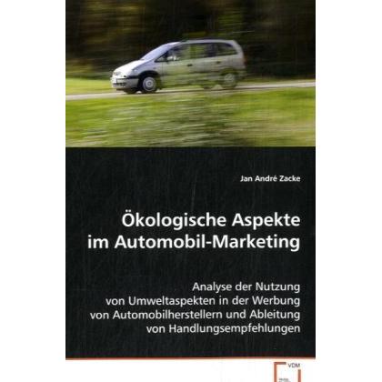 Ökologische Aspekte im Automobil-Marketing, Fachbücher