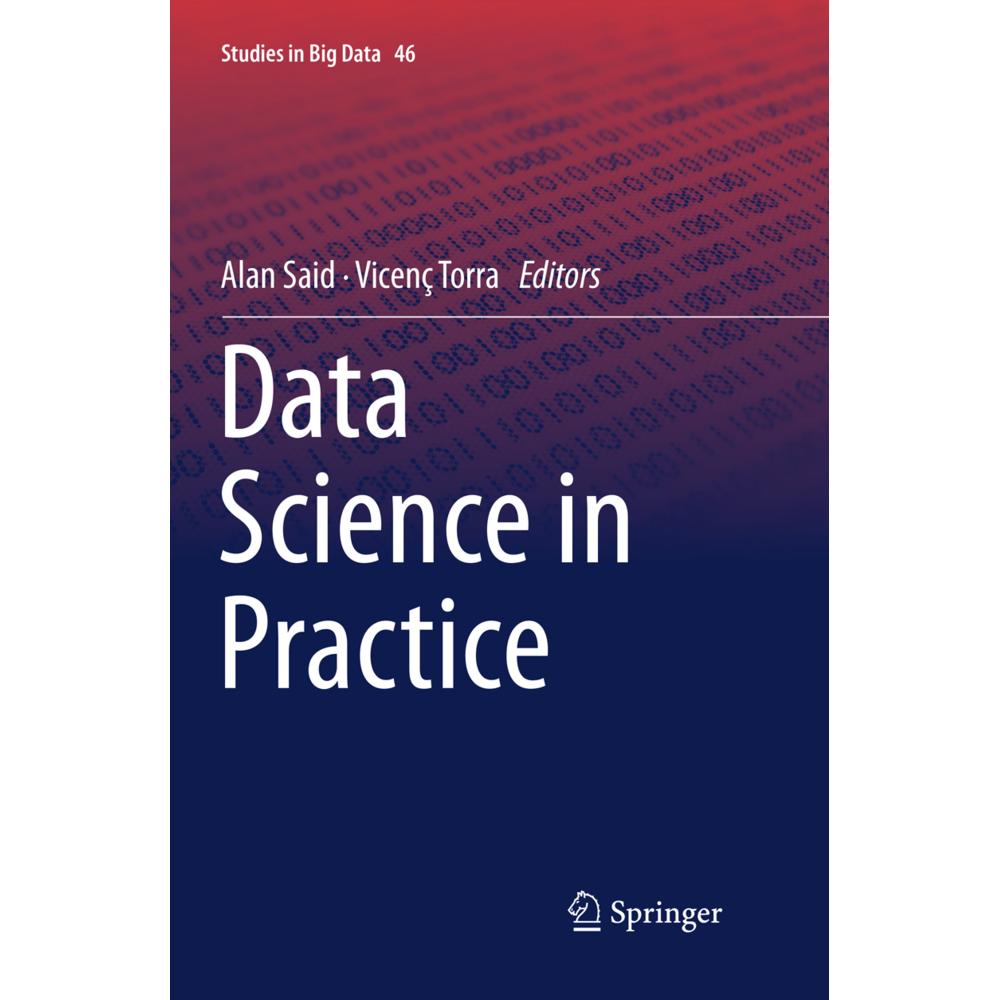 Data Science in Practice, Fachbücher von Vicenç Torra, Alan Said