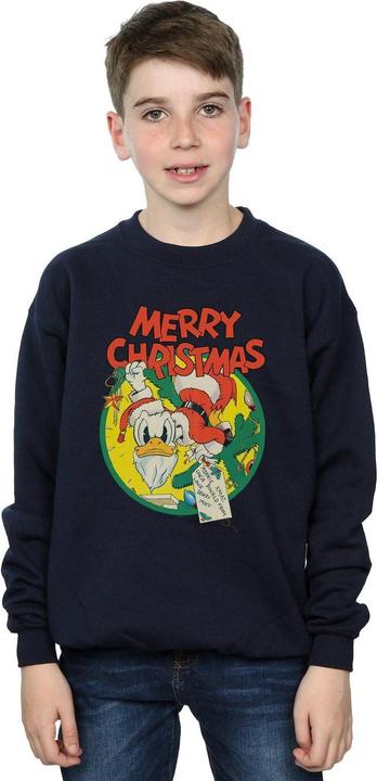 Image du produit Disney - Sweat DONALD DUCK MERRY CHRISTMAS - Garçon (128)