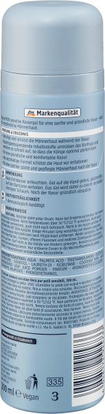 Produktbild dm Balea MEN Rasiergel sensitive (Rasiergel)
